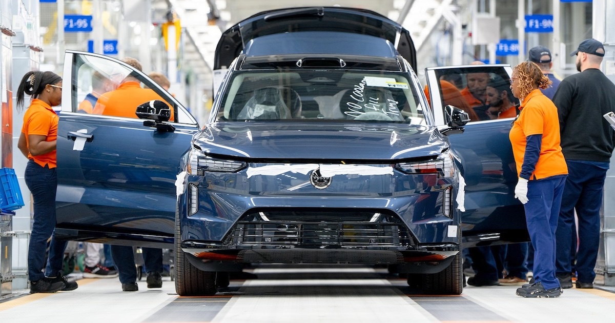 Efter lång försening – nu har Volvo startat produktionen av EX90
