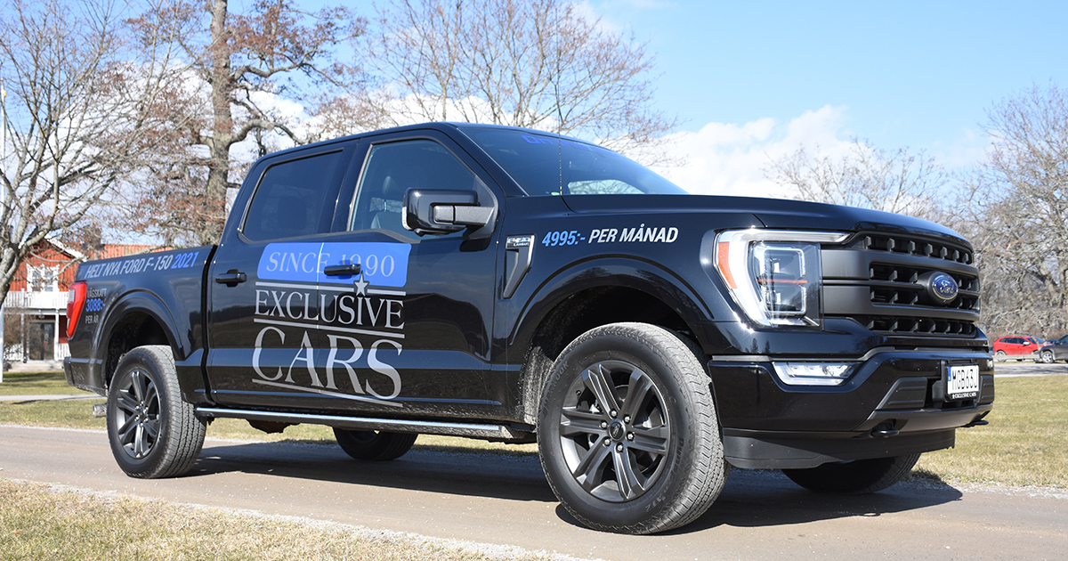 Provkörd: Ford F-150 XL – en riktig bilupplevelse